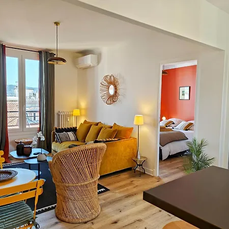 Cozy Roof Terrace Near Promenade Des - Ac * 尼斯