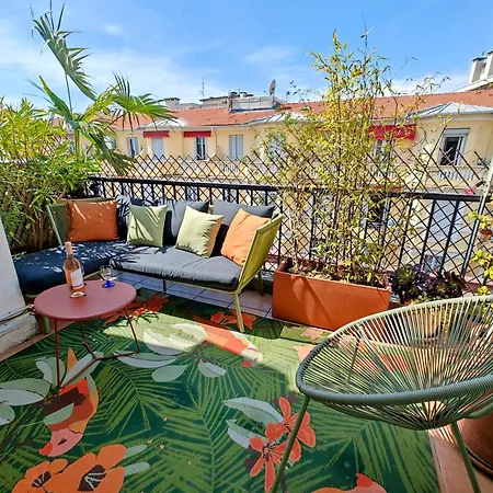 Cozy Roof Terrace Near Promenade Des - Ac Lejlighed