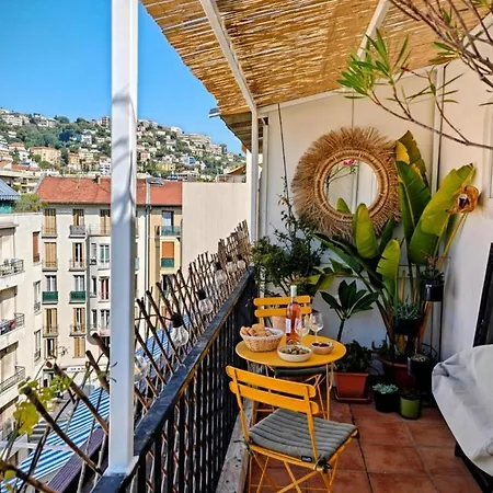 Lejlighed Cozy Roof Terrace Near Promenade Des - Ac Nice